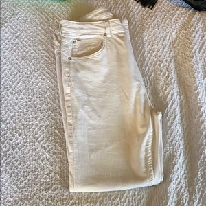 White Bershka Skinny Jeans